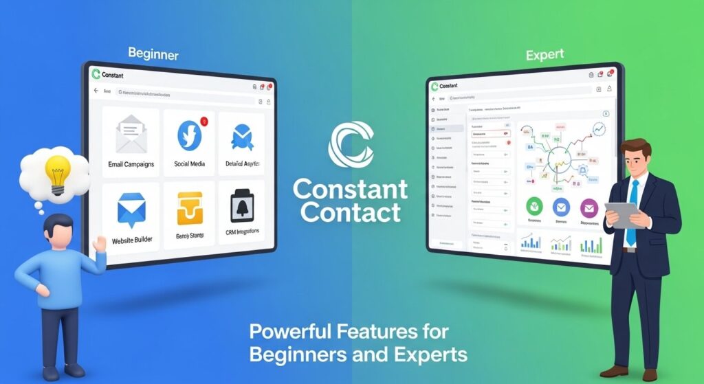 2. Constant Contact Powerful Features for Beginners and Experts