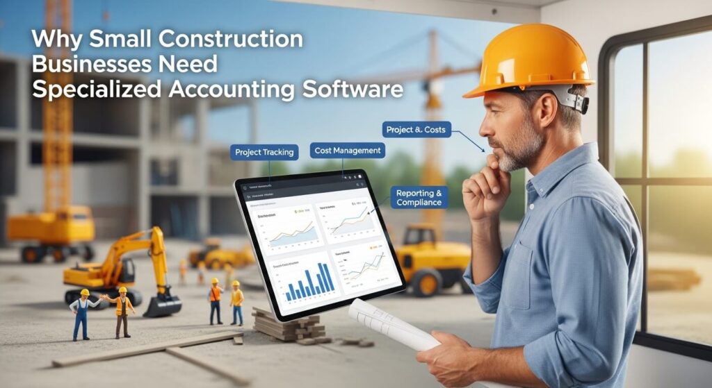 Why Small Construction Businesses Need Specialized Accounting Software